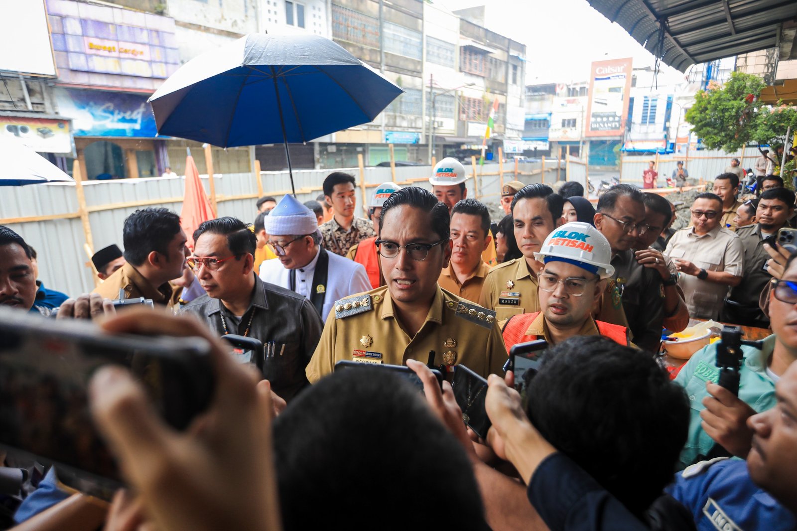 Groundbreaking Block Petisah, Rico Waas Bangun Ekosistem Baru untuk Bangkitkan Pasar Legendaris Medan