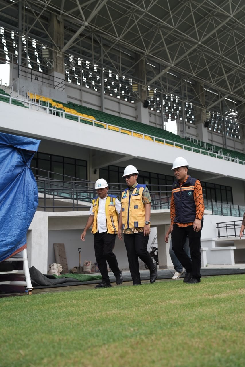 Rico Waas Kawal Penyelesaian Stadion Teladan, Sejumlah Bagian Masih Perlu Dibenahi